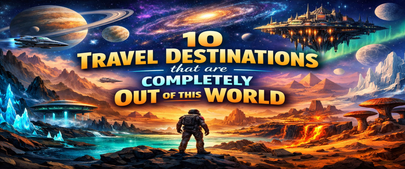 Destinations out of the world